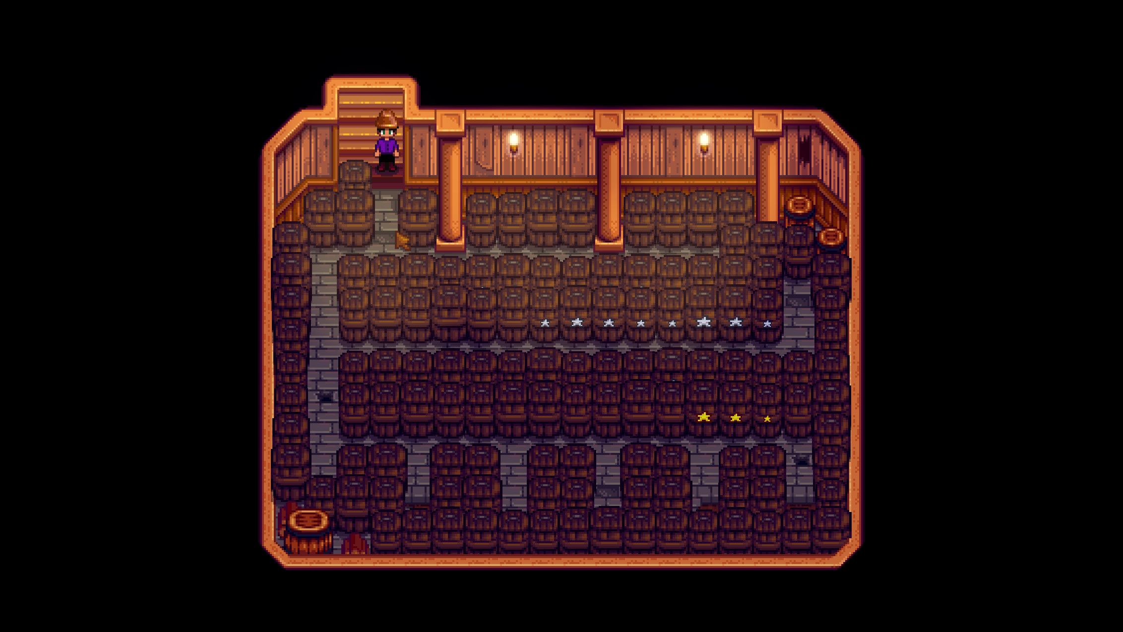 Optimal Cellar/Cask Layout